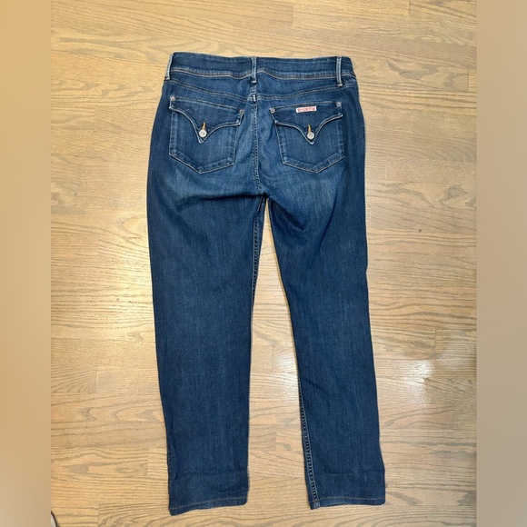 Hudson Dark Wash Straight Leg  Blue Jeans Women’s size 31 - Picture 2 of 8